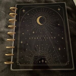 Stars Align 2025-2026 Planner with Gold Accents